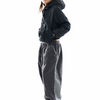 Raucohouse パンツ 【Raucohouse】Two-tone panel fleece jogger pants(12)