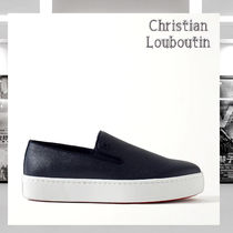 送料込】CHRISTIAN LOUBOUTIN Boatissimo スリッポンスニーカー