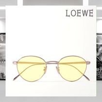 【送料込】LOEWE EYEWEAR ラウンドフレーム ゴールド サングラス