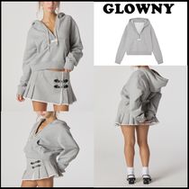 ★早期完売★GLOWNY★CIAO V CUT HOODIE★GRAY★日本未入荷★