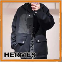 【大人カジュアル♪】HERMES ブルゾン Blouson a capuche