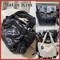 【Matin Kim】MATIN BIG PUFFER BAG☆かわいいスタイル☆
