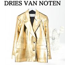 DRIES VAN NOTEN*優雅な瞬間*ゴールドピンストライプ ジャケット