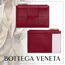 【SPRiNG掲載】BOTTEGA VENETA◆カセット レザー カードホルダー