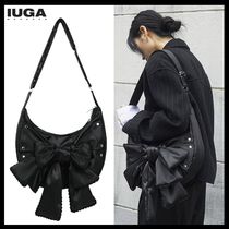 【IUGAMAKARAS】Laced Ribbon Shoulder Bag / 追跡付