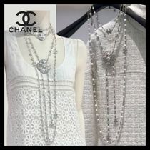 【存在感大♪フラワーが可愛い】CHANEL ロングネックレス