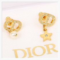 《星とパールで煌びやか♪》Dior Petit CD Lucky Charms ピアス