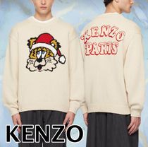 【KENZO】VERDY Kenzo Paris 刺繍 インターシャ セーター