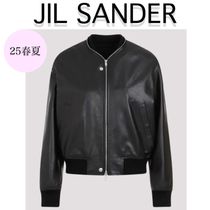 JIL SANDER  /  レザー  ボンバー  ジャケット