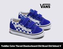 VANS★Toddler Color Tiered Checkerboard Old School V