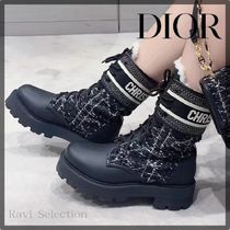 【ロゴがかわいい】Dior D-Major ショートブーツ