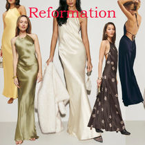 【Reformation】ジーニーシルクドレス関税送料込国内発送