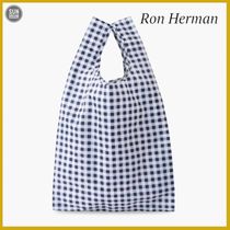 別注 すぐ届く"Ron Herman" BAGGU Baby Baggu ギンガムチェック