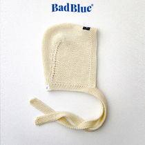 ●Bad Blue● Earflap Beanie (Ivory)