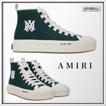 AMIRI MA コート レザートリム キャンバス スニーカー 人気