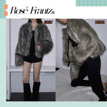 Rose Frantz ♥ Overfit Mix Fur Jacket/追跡付