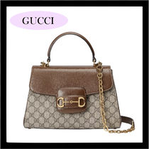 GUCCI★〔グッチ ホースビット 1955〕トップハンドルバッグ