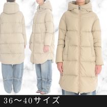 関税送料込【HERNO】Aシェイプ ロング ダウンコート