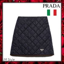 直営店●PRADA●軽量Re-Nylonミニスカート