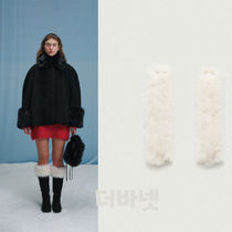 [the Barnnet] / ☆ Eco-Fur Warmer / Ivory