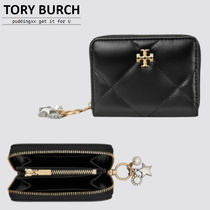 国内即発【TORY BURCH】ダイヤモンドキルト スモールウォレット