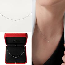 【Cartier】カルティエ ダムール ネックレス ダイヤモンド WG