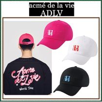 【ADLV】SQUARE LOGO POINT BALL CAP /  追跡付