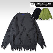 【日本未入荷】Aelfric Eden ウェーブ フリンジ セーター