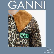 限定コラボ★Ganni★プリント ワックス アノラック