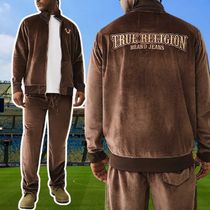 【TRUE RELIGION】ベロア生地♪BIG T ジップジャケット&パンツ