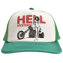 [HYSTERIC GLAMOUR]HELL HYSTERIC メッシュキャップ/GREEN(02251