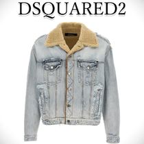 DSQUARED2 /  ボタンアップ ディストレスド デニム ジャケット