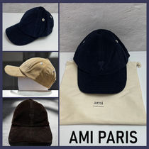 【AMI PARIS】 アミ パリス Ami de Coeur 刺繍キャップ