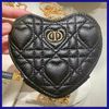 Dior ショルダーバッグ・ポシェット 大人可愛い♪【DIOR】Dioramour Dior Caro ハート ポーチ