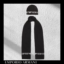 ＊送料・関税込み＊EMPORIO ARMANI ニット スカーフ　セット