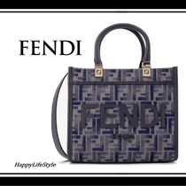 モダン♪◇SUNSHINE スモール ショッパーバッグ◇FENDI