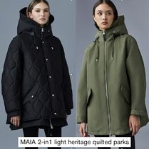 【MACKAGE】MAIA 2-in1 リバーシブル キルトコート 軽量撥水耐久