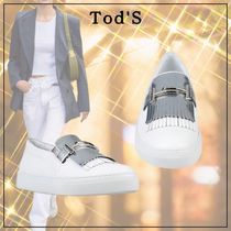 【煌びやかな一足】TOD'S スニーカー メタル 送関込