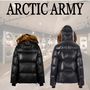 ARCTIC ARMY ダウンジャケット・コート ARCTIC ARMY フェイクファー パファージャケット(4)