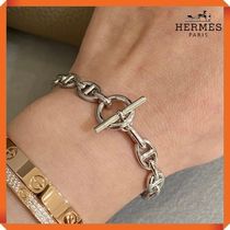 【洗練された美しさ】HERMES シェーヌダンクルブレスレット PM