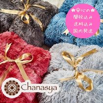 Chanasya(チャナシア) ブランケット(ひざ掛け) Chanasya プレミアム フェイクファー ブランケット★選べる５色