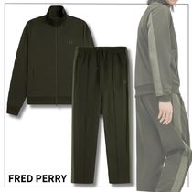 【上下セットアップ】FRED PERRY Tape Detail Track Jacket/pant