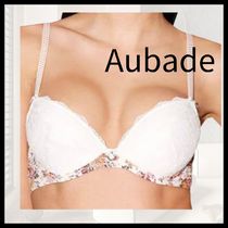 Aubade フルール レース パッド プッシュアップ ブラ