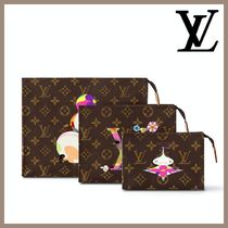 【エレガント】Louis Vuitton モノグラムトイレタリーバッグ