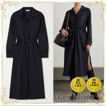 Max Mara ベルト付 ミディ シャツ ドレス Monia ○関送無料○