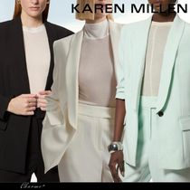 KAREN MILLEN コンパクト ストレッチ テーラード ブレザー