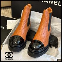 【CHANEL】ショートブーツ エレガント シンプル おしゃれ レザー