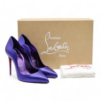 Christian Louboutin Hot Chick 100mm Pumps Purple 36