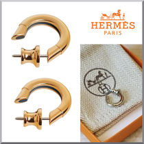 《入手困難ゴールド再入荷！》HERMES Sabot シングル ピアス