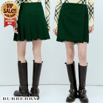 【BURBERRY】 ウールキルト グリーン 【バーバリー】